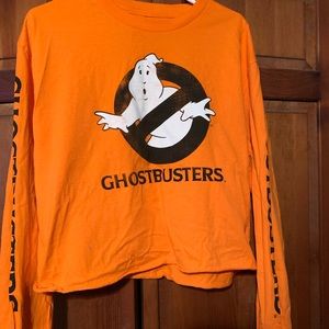 Ghostbusters Crop LS Tee